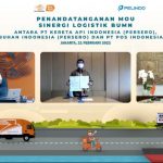 Pelindo, Pos & KAI Indonesia Tanda Tangani MoU Integrasikan Layanan Logistik