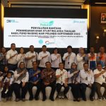 PT Pelindo dan Serikat Pekerja Pelabuhan Indonesia Salurkan Bantuan Anak Stunting Area di Takalar