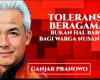 Memperkuat Toleransi Beragama di Indonesia: Perspektif Ganjar Pranowo