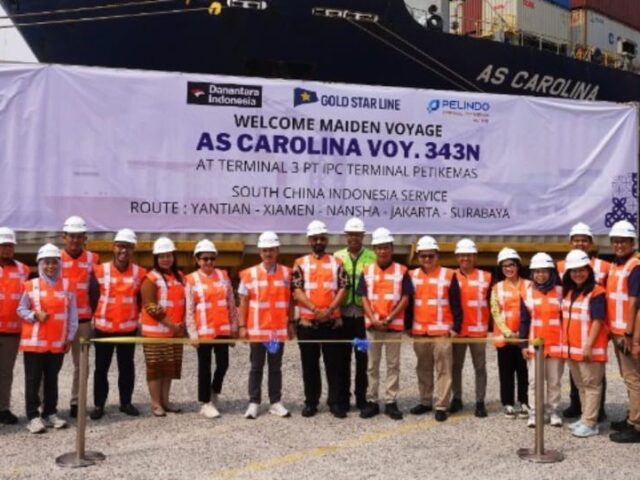 Rute Baru Gold Star Line Tambah Direct Connectivity IPC TPK ke Tiongkok Selatan